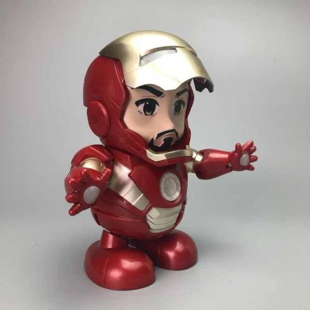 Robot iron man Dance/ Iron man with LED/ Maenan Anak/Dance Hero