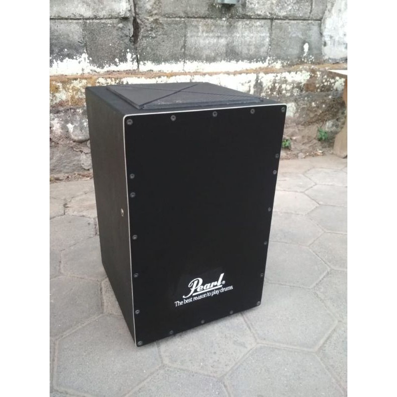 cajon akustik pearl custom full black