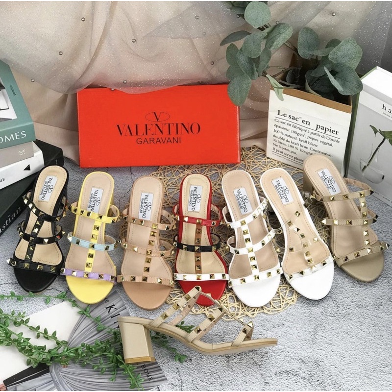 Heels m023 sepatu wanita import realpict