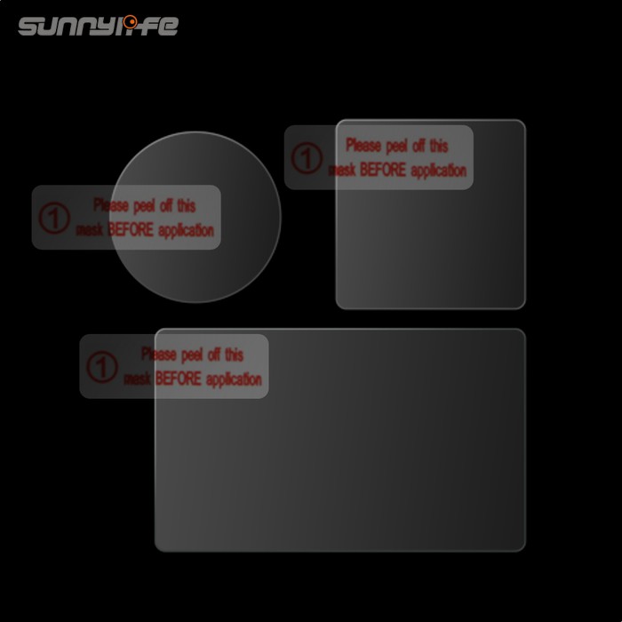 Sunnylife protective tempered glass for DJI Osmo Action