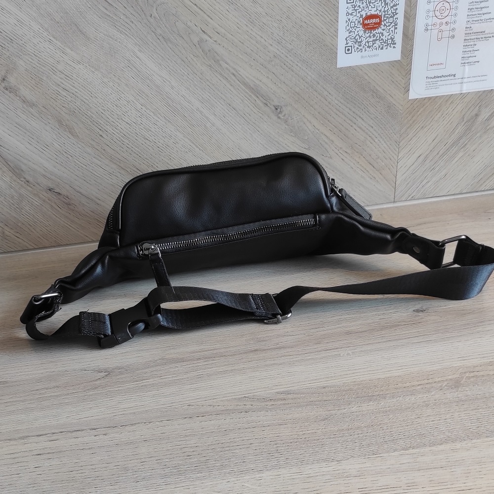 Tas Selempang Kulit Impor Tas Pria Tas Kulit Pria Waistbag Premium