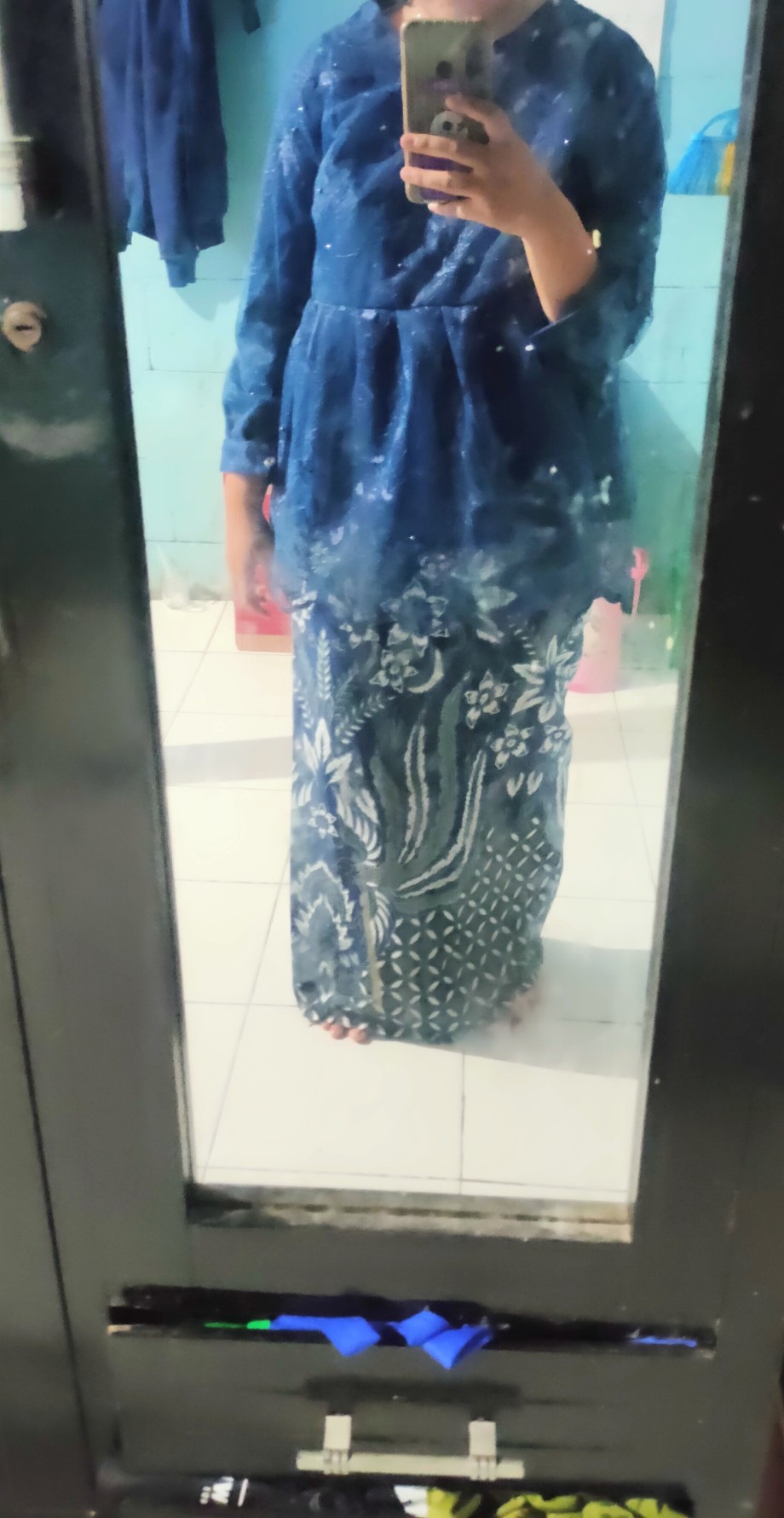 Shopashop Solo Batik Kebaya Couple Adisty Tulle Mutiara