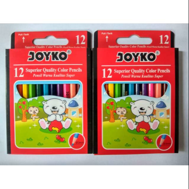 

PENCIL WARNA JOYKO 12 WARNA PENDEK