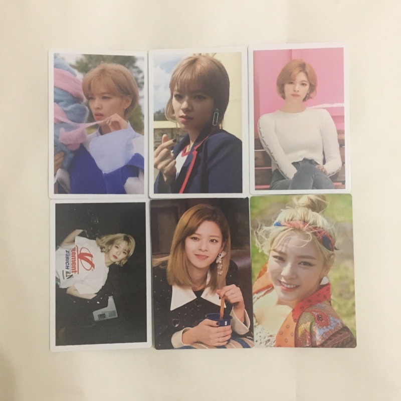 Twice Jeongyeon Monograph Photocards