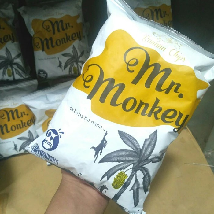 

Keripik Pisang Mr Monkey Susu