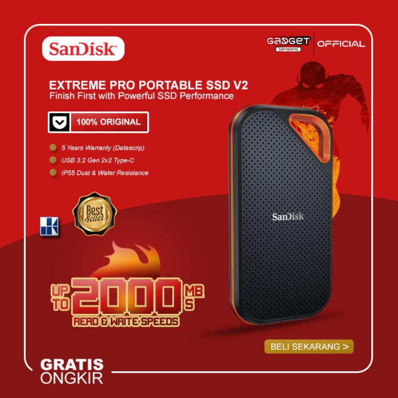 Sandisk SSD Portable E30, Extreme E61, Extreme Pro E81