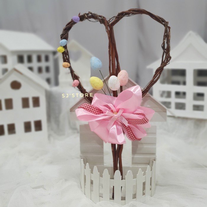Aksesoris dekorasi hiasan paskah telur easter eggs hampers