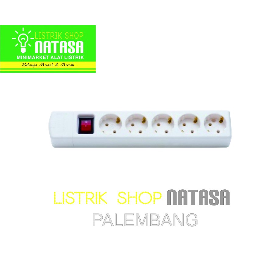 Stop Kontak Shukaku SKU 815S/5 Lubang