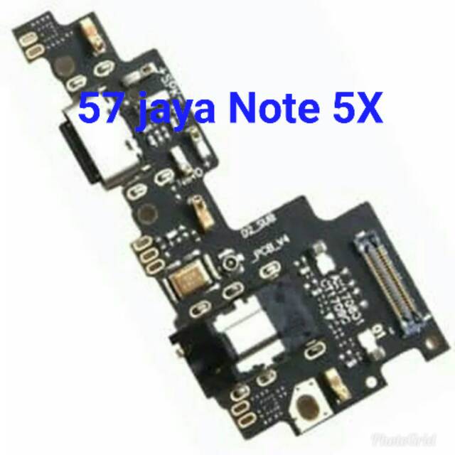Papan Konektor Charger Dan Mik Xiaomi Mi 5X Mi A1 Original