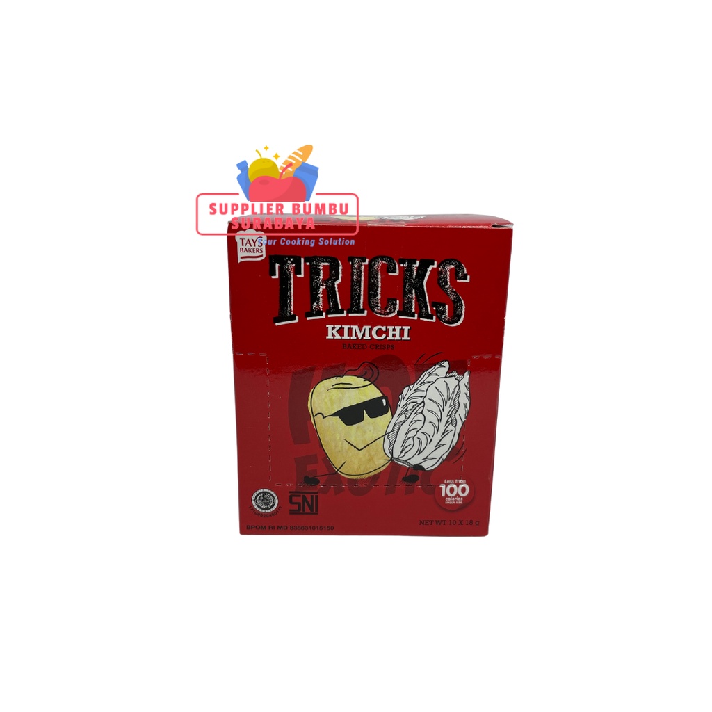 Tricks Biskuit Kentang Potato Baked Crisp Snack 1 Box 10 pcs