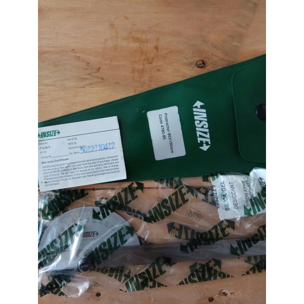 

INSIZE 4780-85 PROTRACTOR BUSUR ALAT UKUR SUDUT