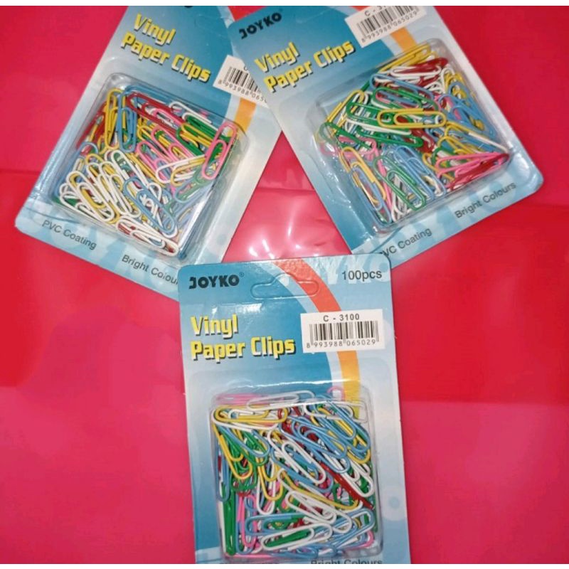 

(GROSIR MURAH) ECER PAPER CLIP / PENJEPIT KERTAS WARNA METALIK