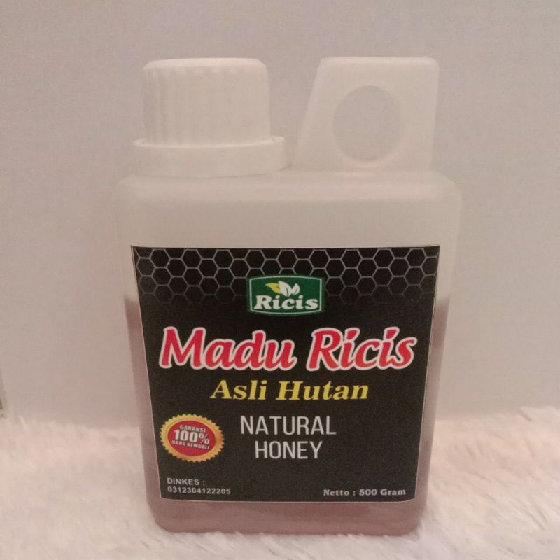 [[ ASLI 100% ]]MADU HUTAN ASLI LIAR BEEPOLEN MADU MURNI MADU ALAMI NETTO MADU MURNI madu ricis 500 GRAM