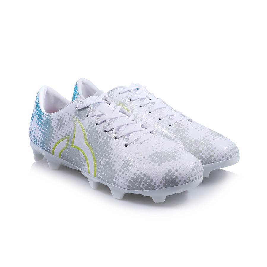 GRATIS ONGKIR !!! SEPATU SEPAK BOLA ORTUSEIGHT LUMINOUS FG - WHITE/CYAN ORIGINAL ORTUSEIGHT