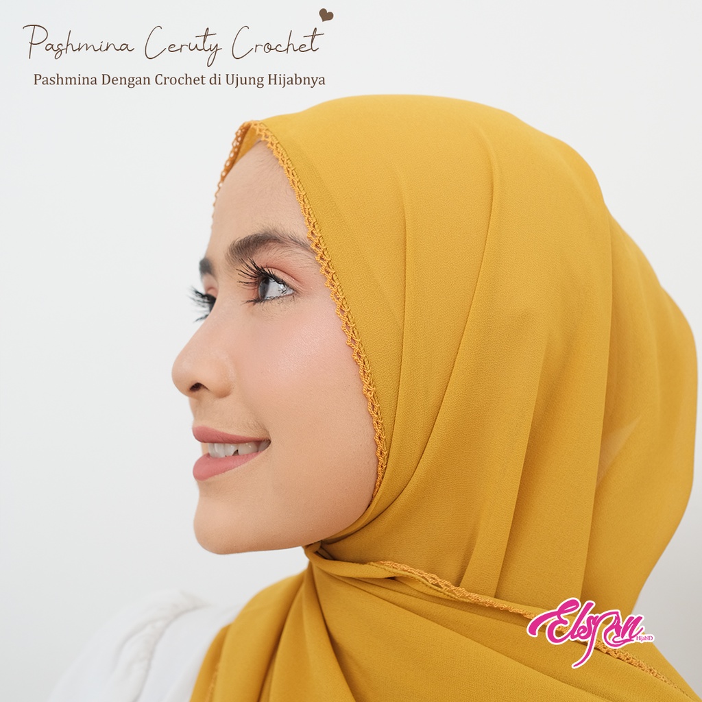 Pashmina ceruty full crochet 180*75