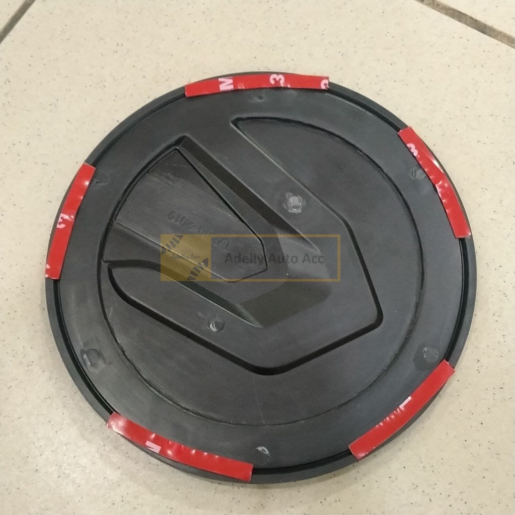 Tutup Tangki Bensin Tank Cover Redline Mobil Honda Mobilio Warna Merah Hitam Doff