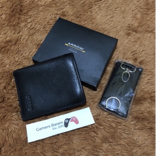 ORIGINAL Arrow USA 1851 Wallet Dompet Uang Kunci Pria Wanita Unisex