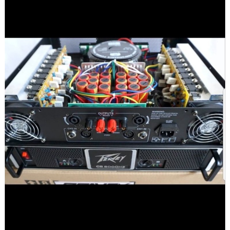 POWER AMPLIFIER PEAVEY CS 8000HZ/CS 8000 HZ/CS8000HZ MANTAP