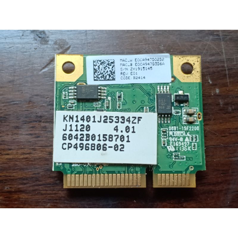 WiFi CARD BLUETOOTH FUJITSU AH530 A530 LH531 PH520 AH550 - AR5B195