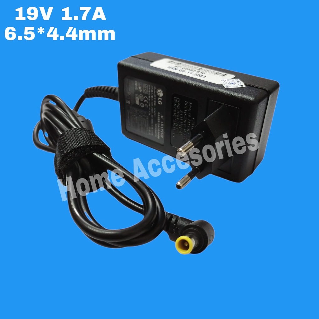 Adaptor Charger TV Monitor LG,LED LCD Original 19V 1.7A/Casan TV TELEVISI LG LED LCD 19V 1.6A 19V 1.