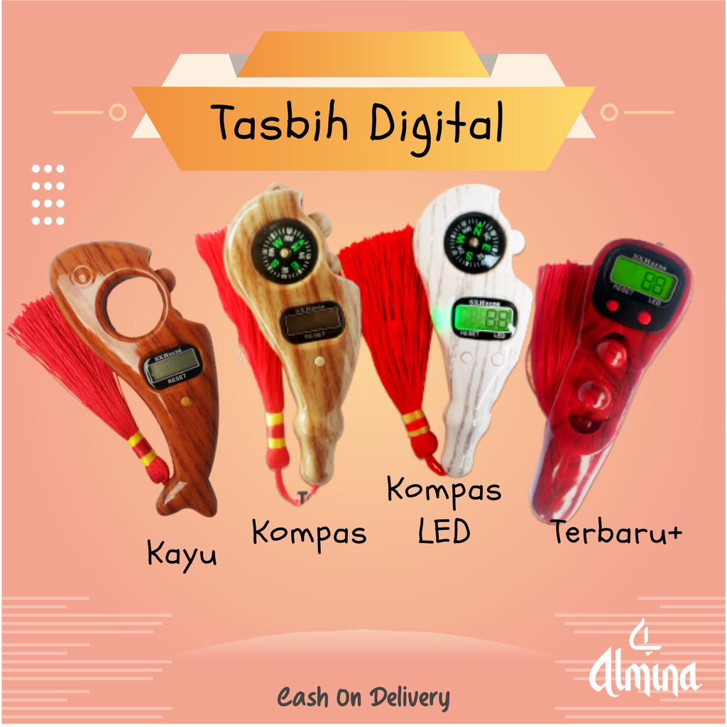 ZIKIR DIGITAL TASBIH DZIKIR DIGITAL ALAT HITUNG ZIKIR DZIKIR ALMINA