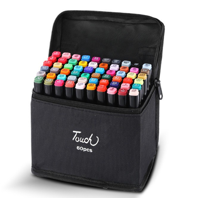 Touchfive Twin Marker Spidol Gambar Sketsa 24 30 36 40 48 60 80 Warna - 24