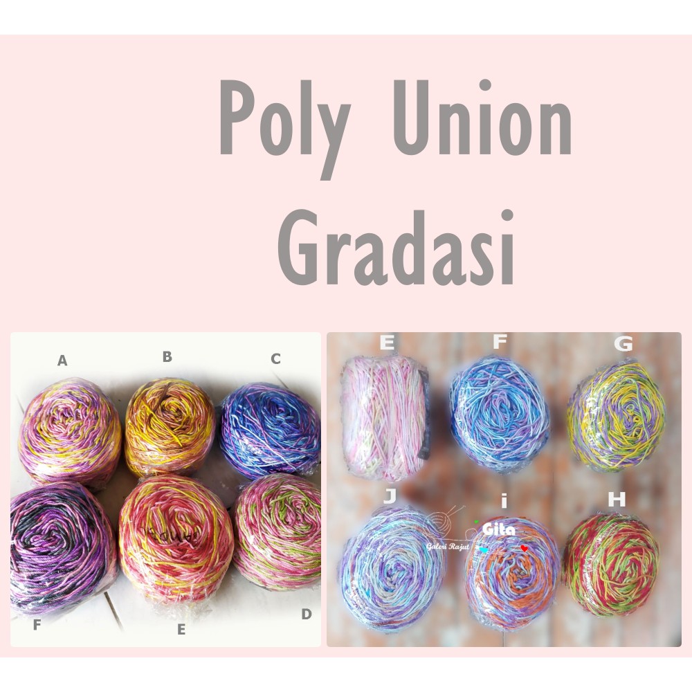 Polyester Kilap Gradasi D30/Polyester Sembur Union D30/Poly Sembur