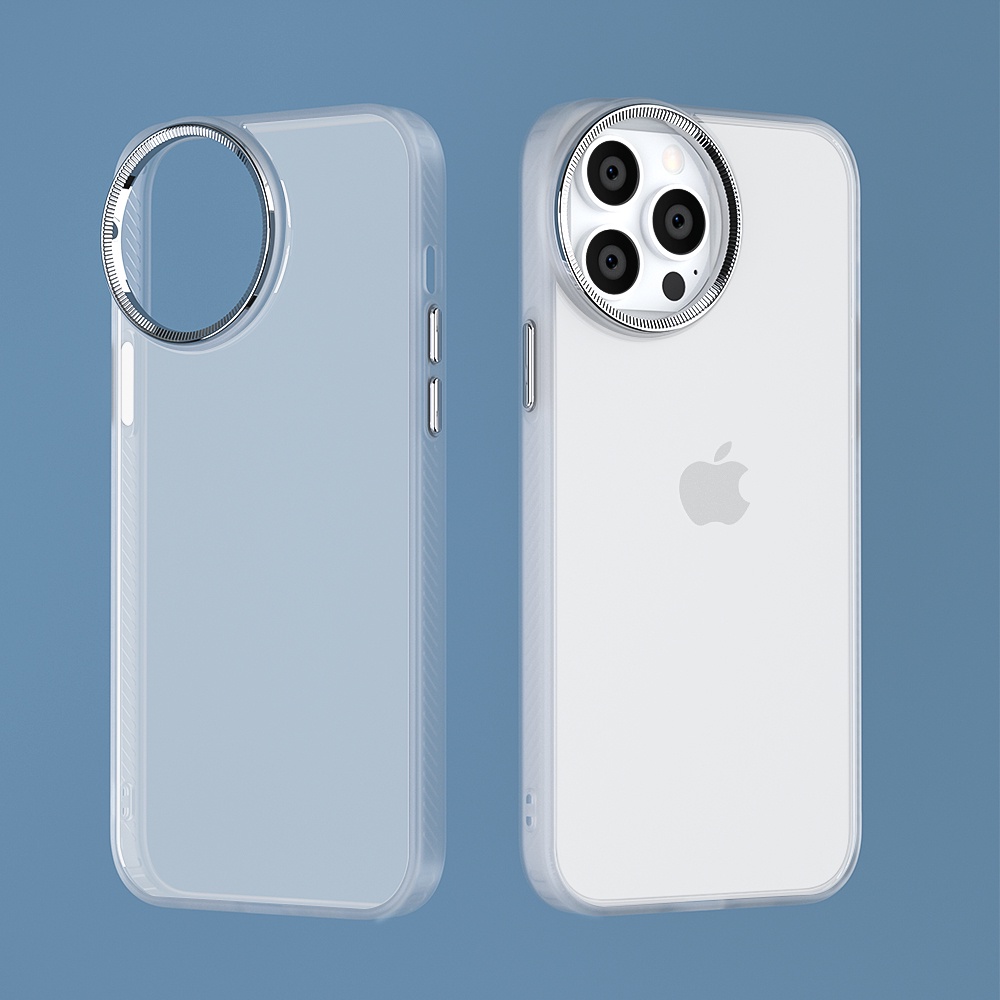 Case Bahan Silikon matte Dengan Lensa Mata Besar Untuk iPhone 11 Pro MAX 12 Pro MAX 13 Pro MAX