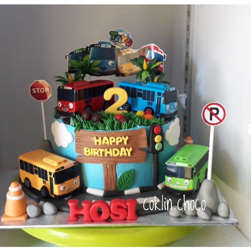 Jual KUE ULANG TAHUN BIS TAYO / Cake Birthday Tayo / Kue ultah Bis