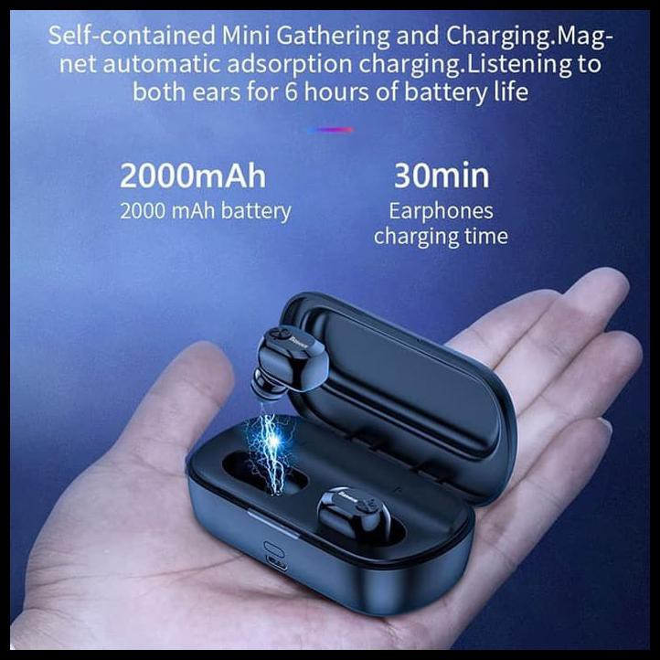 Baseus Encok W01 True Wireless Earphone TWS Bluetooth 5.0 Headset