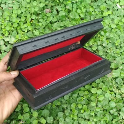 Kotak Kayu Ukir Tempat Penyimpanan Perhiasan Barang Berharga