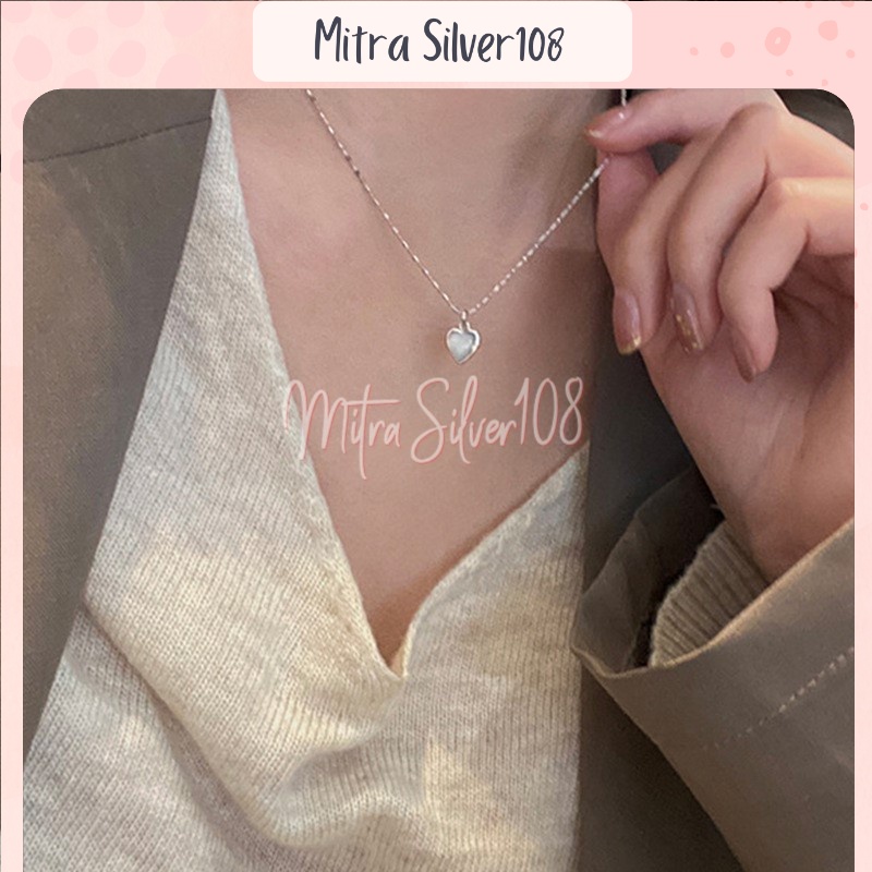 [MS108] NL 19 - KALUNG WANITA MODEL LOVE | KALUNG CINTA | KALUNG RANTAI | KALUNG MUTIARA | KALUNG KOREA KEKINIAN | MODEL TERBARU