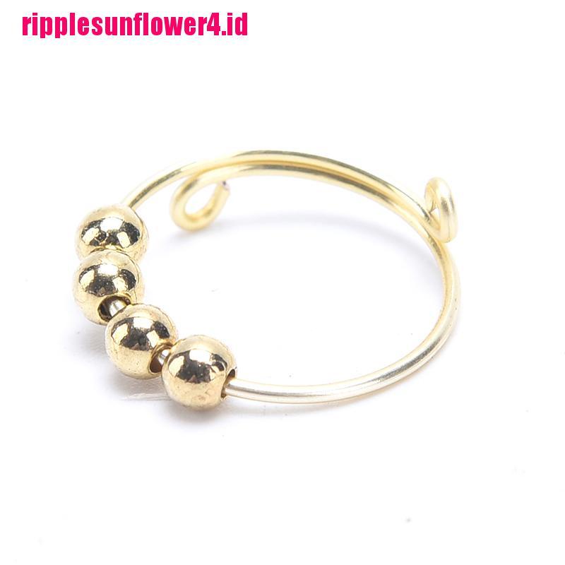 Cincin Model Terbuka Adjustable Anti Stress Untuk Pria / Wanita