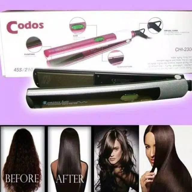 Catok codos romance hair/catok rambut codos