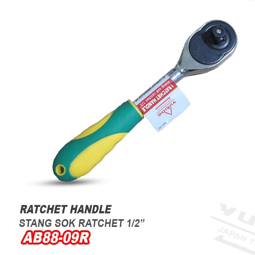 

YUKIDO Gagang Sok Rachet Handle model Tekiro DR 1/2in Kunci Sok