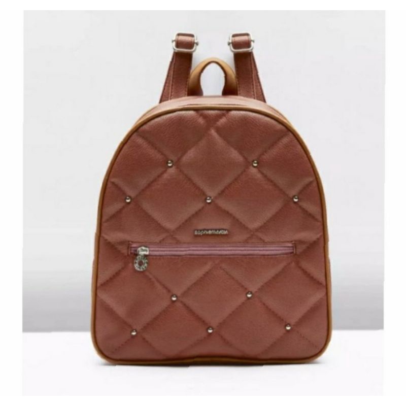 SOPHIE MARTIN PARIS TAS RANSEL BACKPACK WANITA LYSITHEA COKLAT TERBARU ORIGINAL