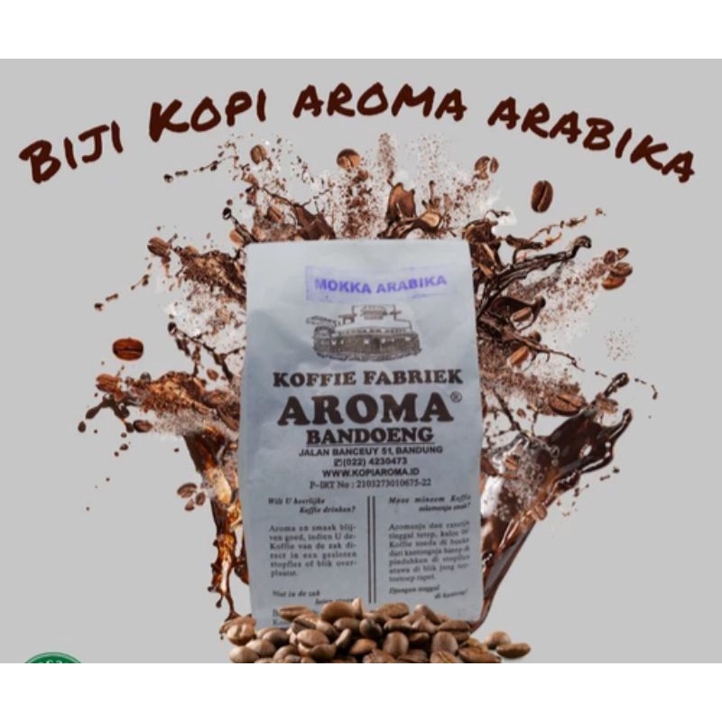 

Biji Kopi Aroma Bandung- Mokka Arabika 250gr