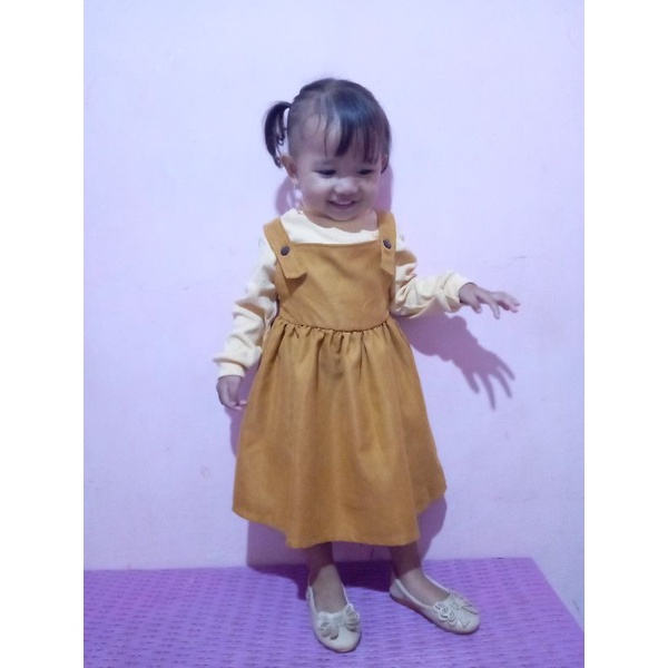 Baju anak over all Overall anak perempuan Overall bahan cordouray  overall anak