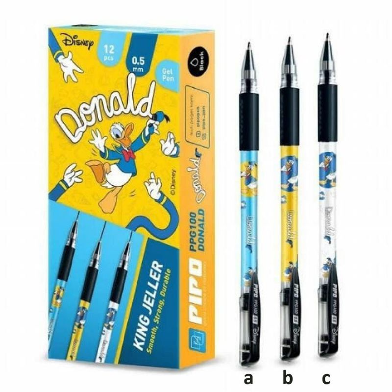 Original PIPO Pen Gel O.5 Karakter (1 Biji)