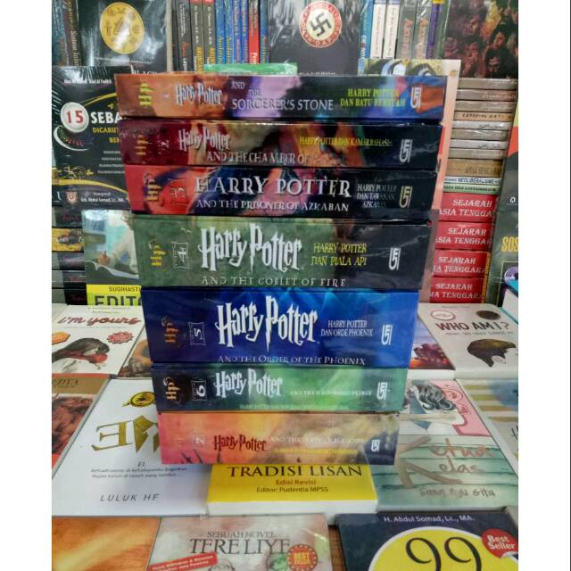 Harry Potter Jilid 1-7 Hardcover Edisi Bahasa Indonesia | Shopee Indonesia