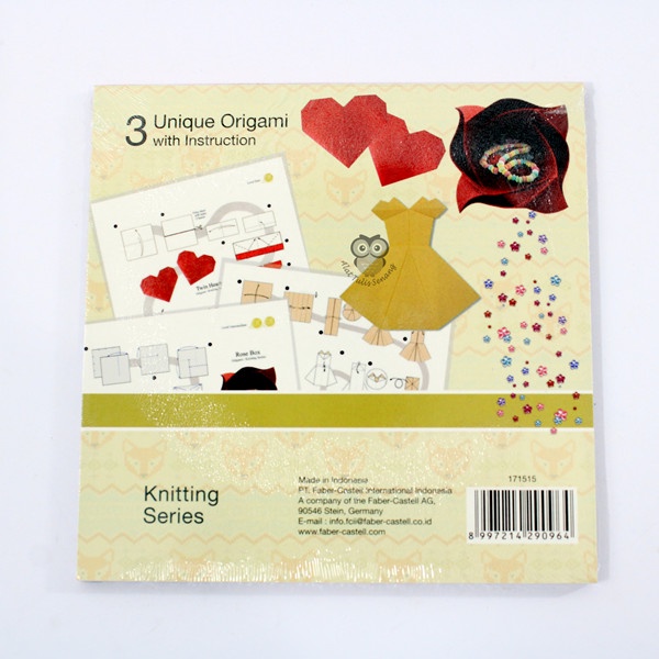 

Senikertas- Kertas Origami Washi Faber Castell Knitting Patterns -Kertas-Seni.
