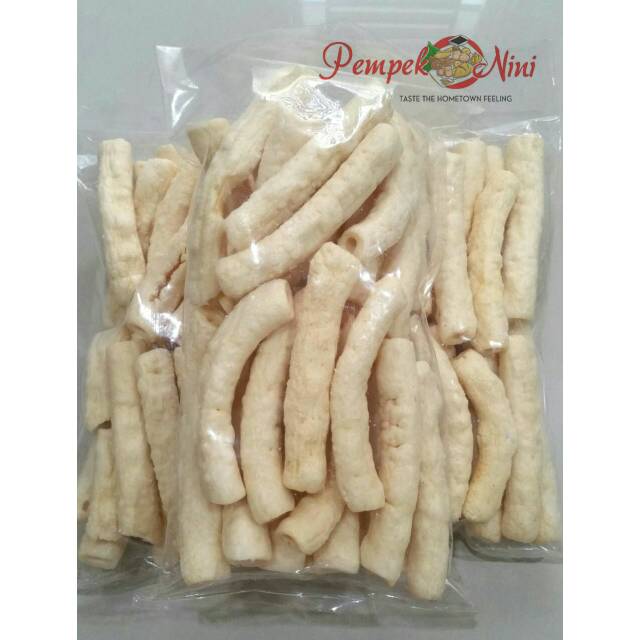 

Kerupuk / Kemplang Pipa Ikan Belida Asli Palembang (Pempek Nini)