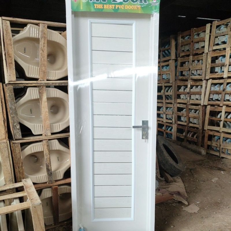 INDO DOORS Pintu Kamar Mandi PVC Tebal Minimalis - Meh & Modern