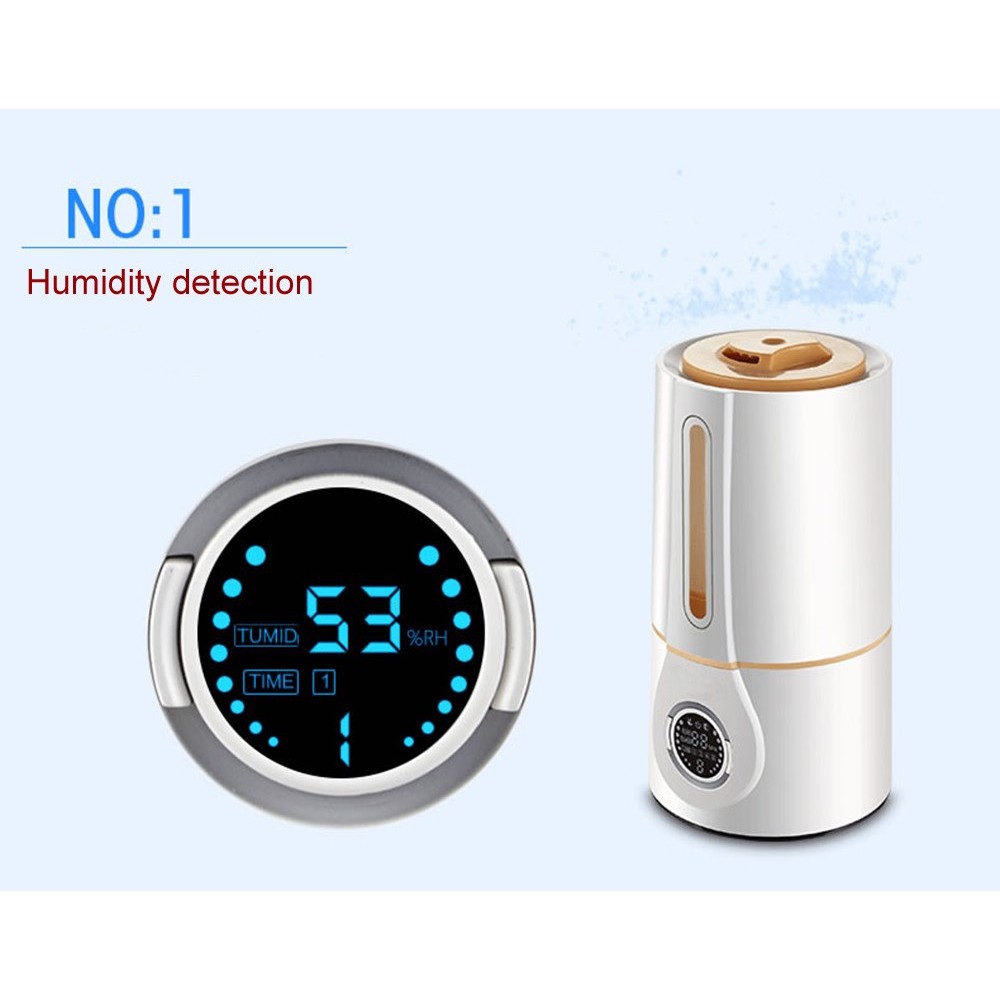 X25 - Humidifier Ultrasonic Aroma Diffuser with LCD and Remote - 3L - Humidifier Kapasitas 3 Liter