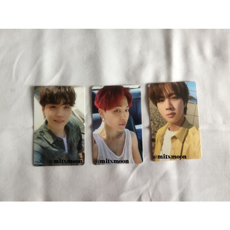 OFFICIAL PHOTOCARD BTS Butter  POB Jin Suga Jimin