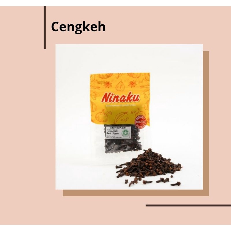 NINAKU Cengkeh Biji Premium 20 Gram HALAL Premium Dried Clove