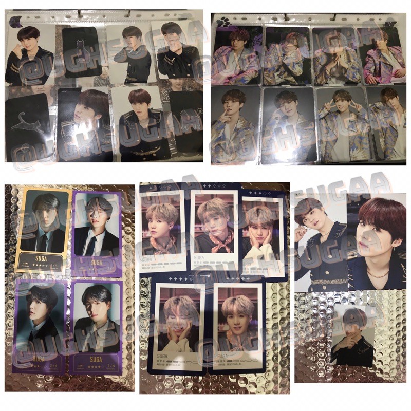 Official Mini Photocard BTS SUGA