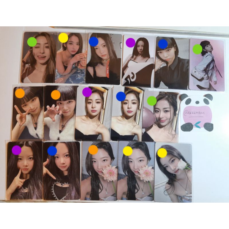 Le Sserafim photocard benefit kazuha wvg normal yunjin chaewon ktown kpopmerch r2