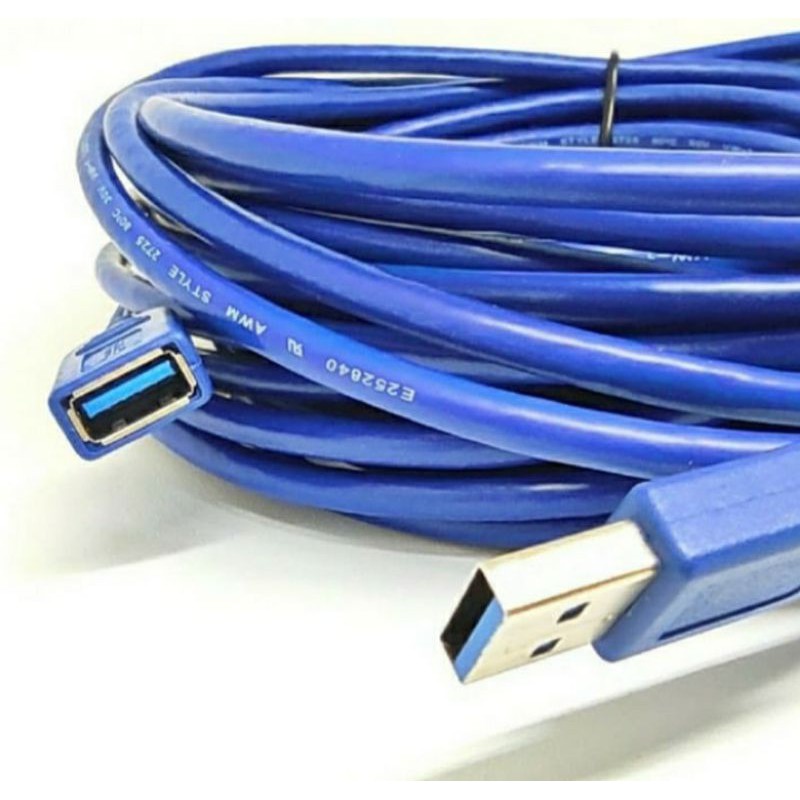 SKU-1208 KABEL USB EXTENSION 3.0 10M / PERPANJANGAN USB MALE FEMALE 10 METER