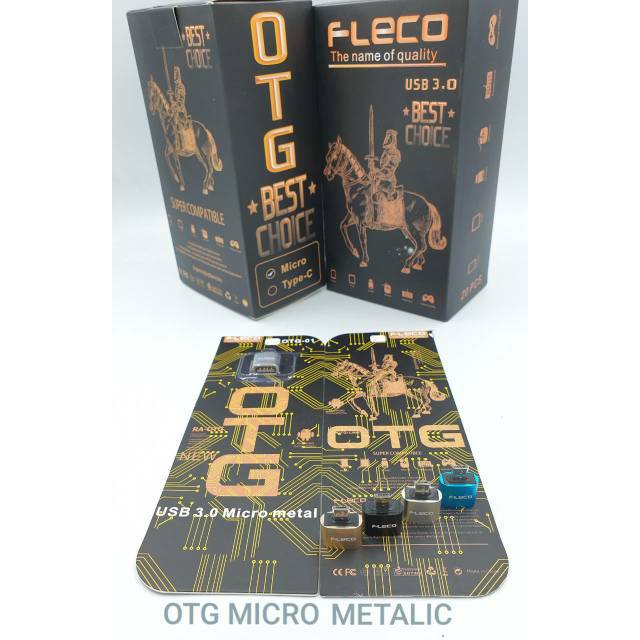 Fleco OTG Micro USB To USB2.0 Metalic